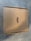 New Shinola 6    Runwell Clock Chrome black With Stand And Box