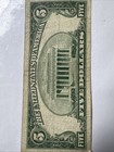 1950 5 Dollar Federal Reserve Note