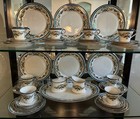 Lenox Fair Lady Bone China 5-piece Place Setting   Made Usa   Platinum Rim   New