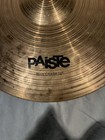 Paiste Alpha Thin Crash Cymbal 16 In  Made In Switzerland 1988 Grams Bronze