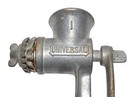 Vintage Universal Meat Grinder Hand Crank Table Clamp No 1 Cast Iron