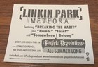 Linkin Park Meteora 2004 Promo Sticker 5  X 4 