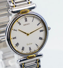  near Mint  Seiko Dolce 9530-6030 Men s Quartz Watch Anti Magnetic Case 1553