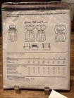 Chery Williams Girl s Apron  Bib  And Dress Heirloom Pattern Size 3-12 Uncut