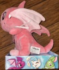 Rare Nib Neopets Pink Shoyru Plush Stuffed Animal 2008 Jakks Pacific Series 2