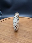 Vintage Glazed Stoneware Owl Figurine Ceramic Animal Decor 