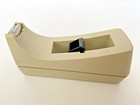 Vintage Scotch C-38 Weighted Desk Tape Dispenser 3m St Paul Mn 1980 s Beige Usa