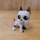 Authentic Lps  577 Great Dane 1 Brown   1 Blue Eye White   Brown Body