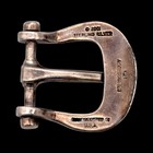 Sterling Silver Ranger Western Vintage Belt Buckle By H l Accessories  2001 