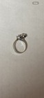 V256 S925 Sterling Silver Snoopy Cz Stone Ring Sz6