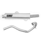 Hmf Arctic Cat Dvx 400 Full Exhaust Red   Jets  04-08 