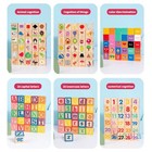 26pcs Wooden Abc Letters Building Blocks Learning Education Toys Kids Gift
