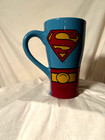 Dc Comics Superman Tall Ceramic Mug Coffee Cup 2012 16 Oz