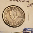 1915 Canada 25c George V Silver Quarter 0 925 Fineness Km 23