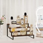 Yinmit Wooden Display Riser Stand  Tiered Perfume And Cologne Organizer Stand  4