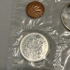 1965 Canada Uncirculated Silver 6 Coin Set Royal Canadian Mint Set No Envelope