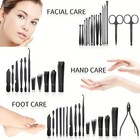 32pcs Professional Nail Art Manicure Set Stainless Steel Clippers Case