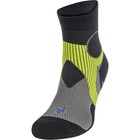 Balega Support Quarter Length Running Socks - Light Gray black