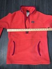 Patagonia Better Sweater 1 4 Zip Fleece Red Coral Girl Youth 2xl 16 18