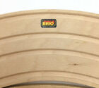 Genuine Brio Double Track Piece - 2 Large Curves - 33398 Wooden Train Vtg 1990s
