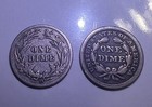 Lot Of 1857 Seated Liberty And 1911-d Barber Dimes