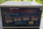 Nos Animated Christmas Train Rope Light Yard Decoration 4 Pc Sealed Box New