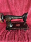 Singer Pre-1930 Antique Original Treadle Sewing Machine Head Black Gold Decals