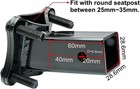 Spare Hitch For Weeride Kazam Co-pilot Kids Bike Trailer Seat Post Tow Hitch