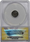 1861 S3c Anacs Xf Ef 45 Details  damaged Bent  Silver Three Cent Piece Trime