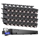 Annke 32ch 3k Dvr 1080p Video Cctv Security Camera System Ai Color Night Vision
