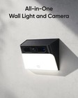 Eufy Security Solar Wall Light Camera S120 Wireless Outdoor Camera 2k Hd  refurb