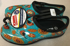 Sloggers 5123brdtq08 Women s Garden rain Shoes Birds Turquoise Print Size 8