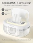 Momcozy Baby Wipe Warmer  Innovative Spring Design large Capacity Dispenser