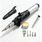 Butane Soldering Iron Kit Self Ignite Gas Torch With 6 Tips   Self-ignite