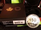 1867 2017 150 Home Native Land Canada  9999 Silver Proof Dollar Frosty Maple Lea