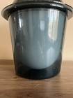 Vintage Mcm Blue Lucite Ice Bucket Atomic Retro Barware Space Age Atomic
