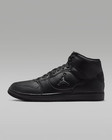 Nike Jordan Court Connect Mid Triple Black    new Men s Casual Shoes Iq5685-002