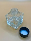 New  Empty 50 Ml Glass Square Jars With Lids   Any Quantity Available