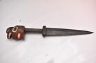 Vintage Northwest Coast North America Tlingit Knife Hand Carved Dagger  18 