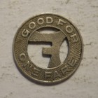 Fremont City Lines  nebraska  Transit Token - Ne360f