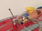 Vintage Tin Astronef Electrique Battery Operated Toy Space Ship - Toy Works