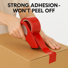 36 Rolls Red Packing Tape 2 x110 Yards Shipping Sealing Box Tape 2 Mil
