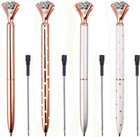 Diamond Pens Large Crystal Diamond Ballpoint Pen Bling Metal Ballpoint Pen Offic