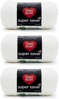 Red Heart Super Saver - 3 Pack Yarn - Acrylic - Knitting crochet