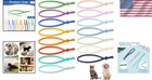 75pcs Stretchy Puppy Collars For Litter Colored Whelping Identification Bands Fo