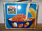 Vintage Kellogg   s Aladdin Tony Tiger Frosted Flakes Rice Krispies Lunch Box