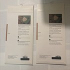 Lot Of 2 Cricut Joy - Smart Label- Permanent Adhesive Backed-5 5 x 12 - New