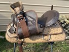 16  Synthetic Western Trail  Pleasure  Saddle Tan W butterflies