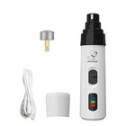 Heusom Silent Groom Pro Pet Nail Grinder Low Noise Dog Cat Nail Trimmer