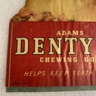 Original Vintage New Old Stock Decal Sticker For Dentyne Adams Gum Machine  Lady